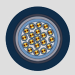 Cross-linked polyethylene insulation Marine power 