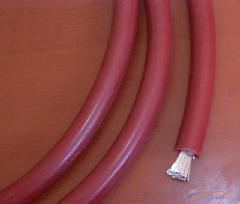 Silicone rubber insulated wire 